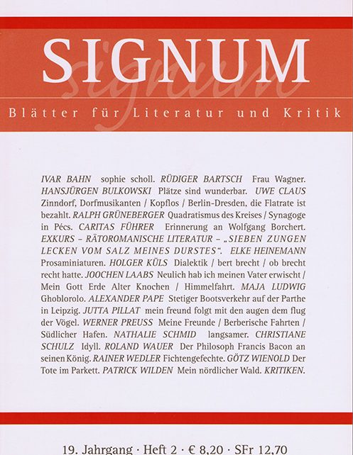 Zeitschriften