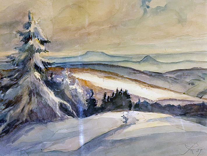 Blick nach B&ouml;hmen